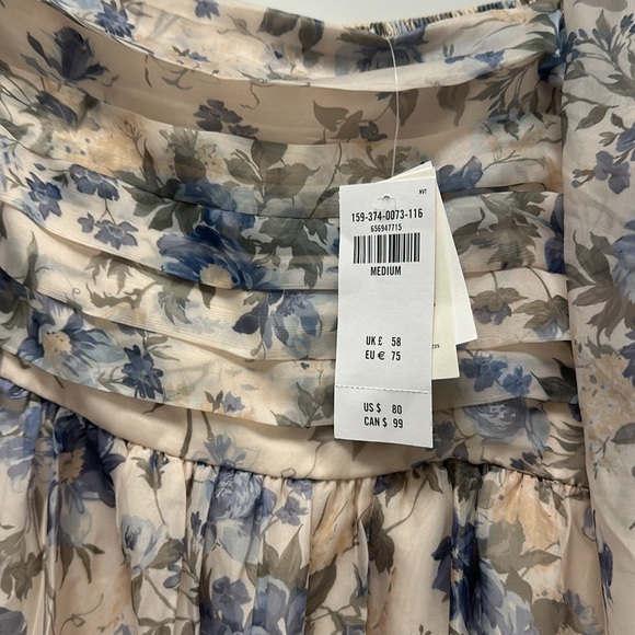 NWT Abercrombie Satin Emerson Dress - Picture 2 of 4